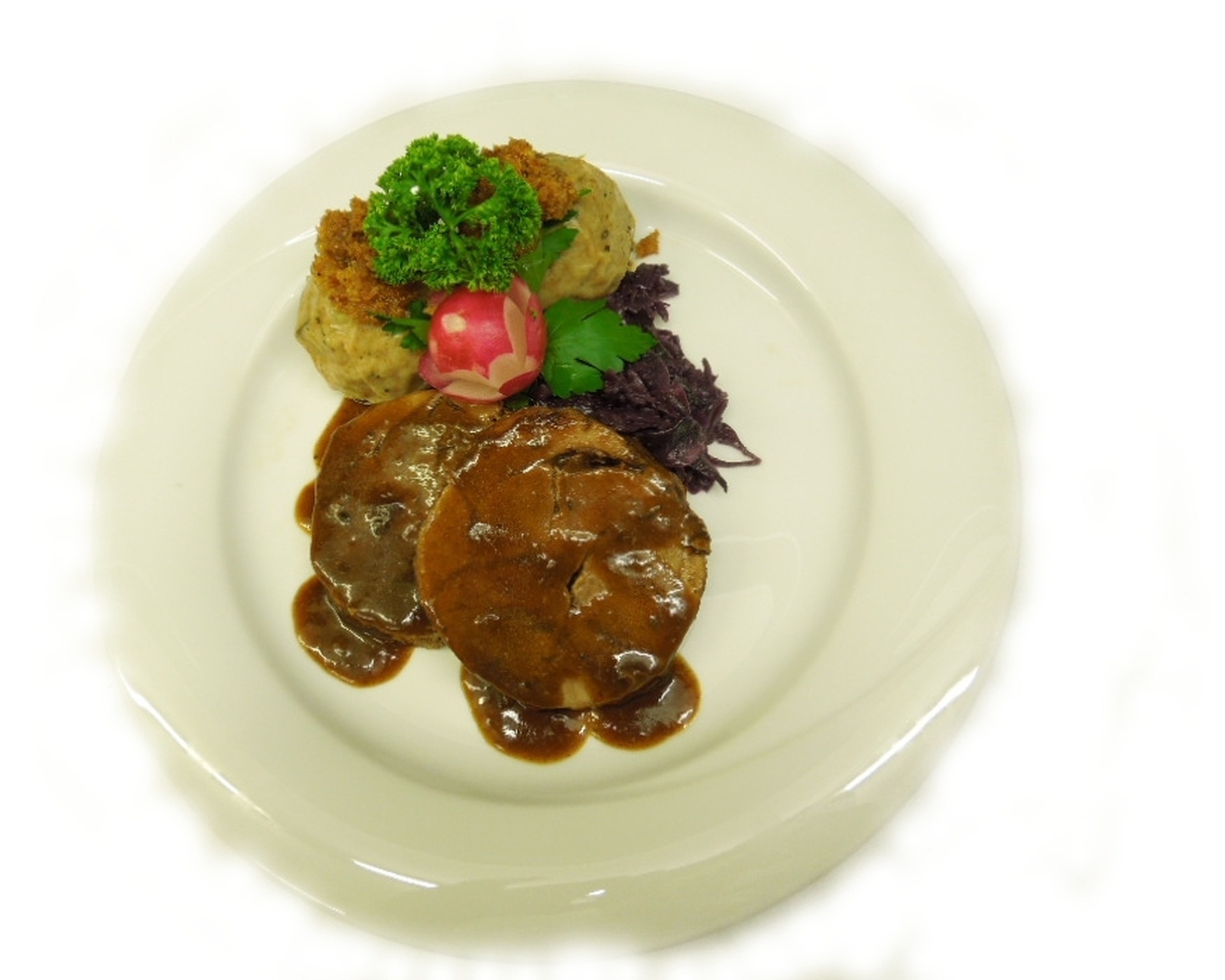 Wildschweinbraten