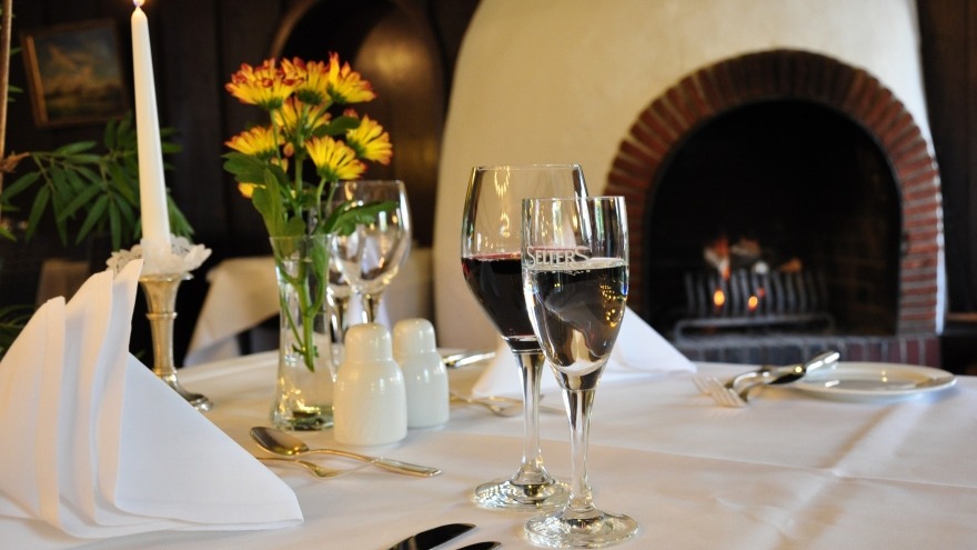 Kaminrestaurant Detail